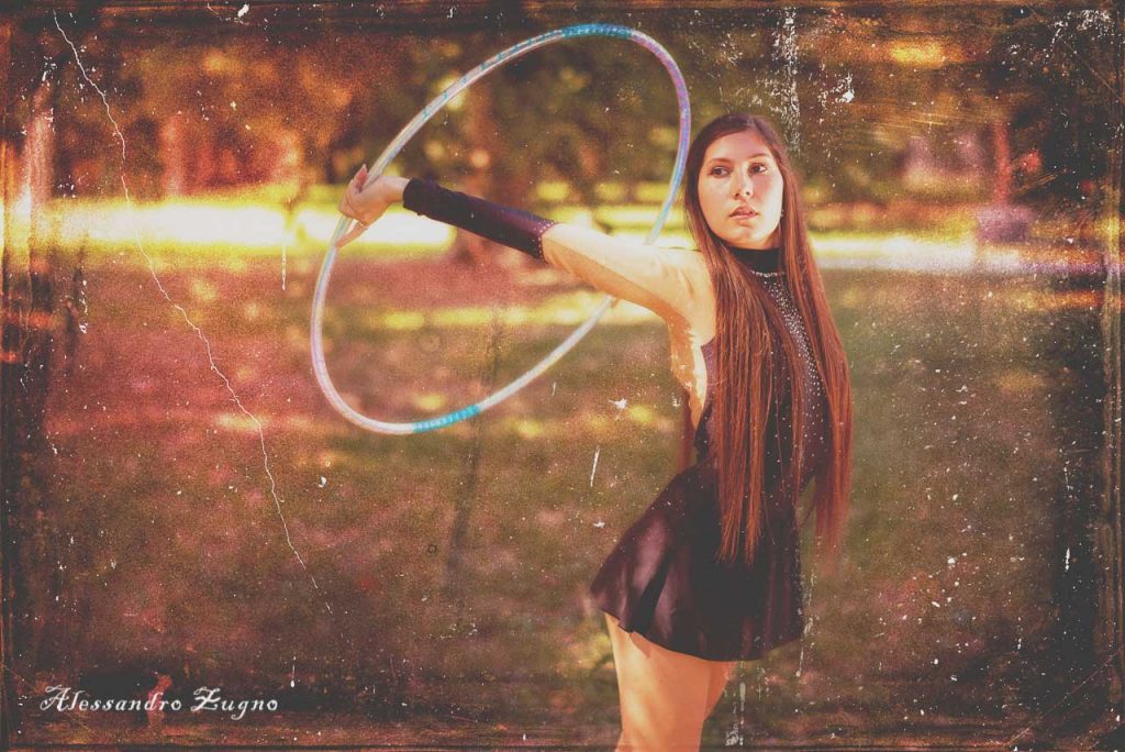 Foto Vintage di Ginnastica ritmica