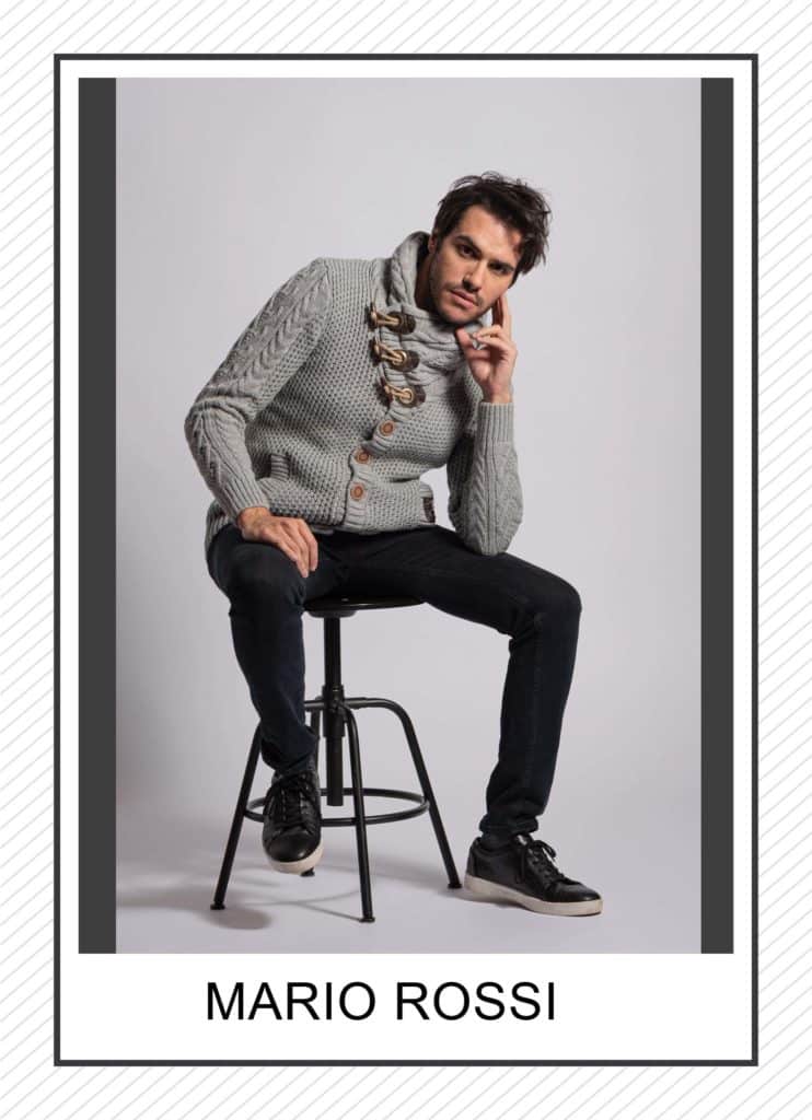 composit fotografico per agenzia di moda Milano