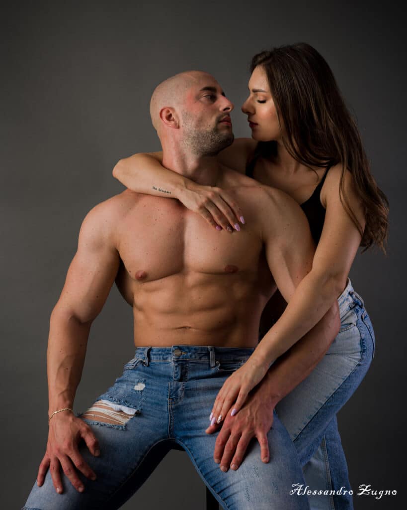 foto di coppia fitness