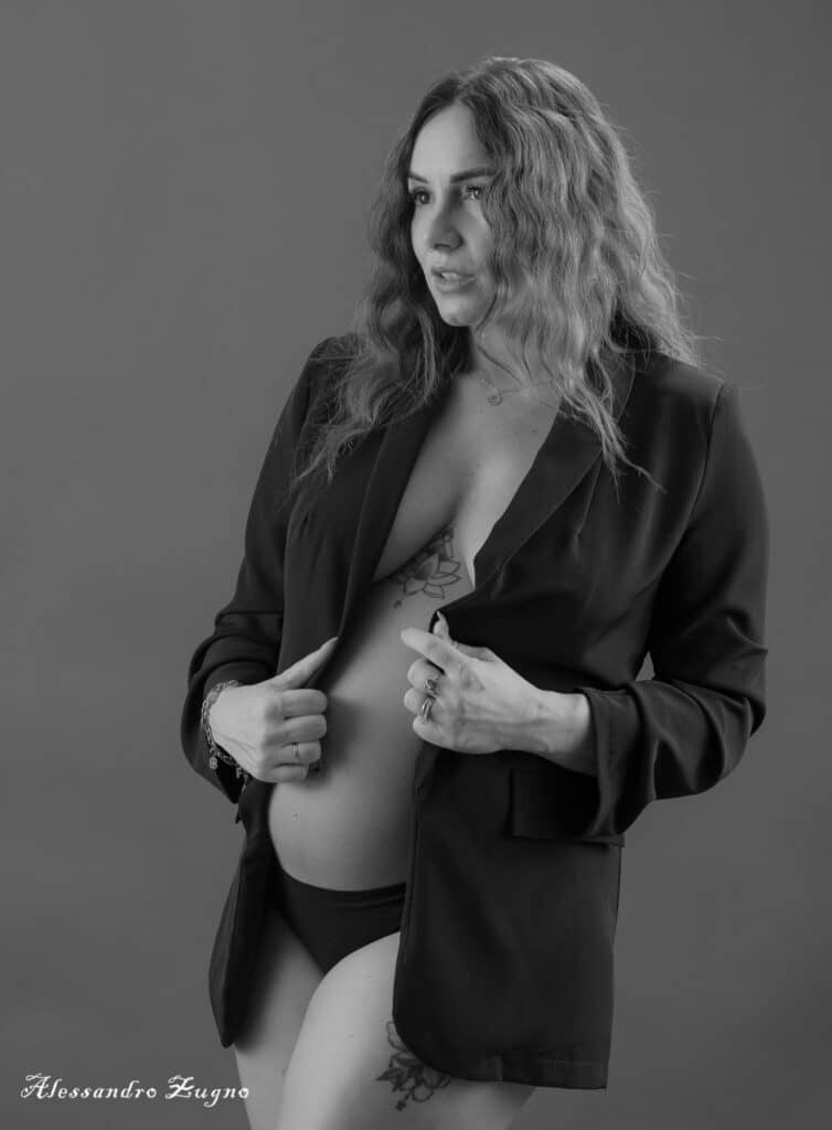 book fotografico gravidanza in studio a Padova