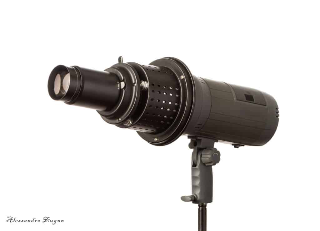 snoot ottico per flash godox