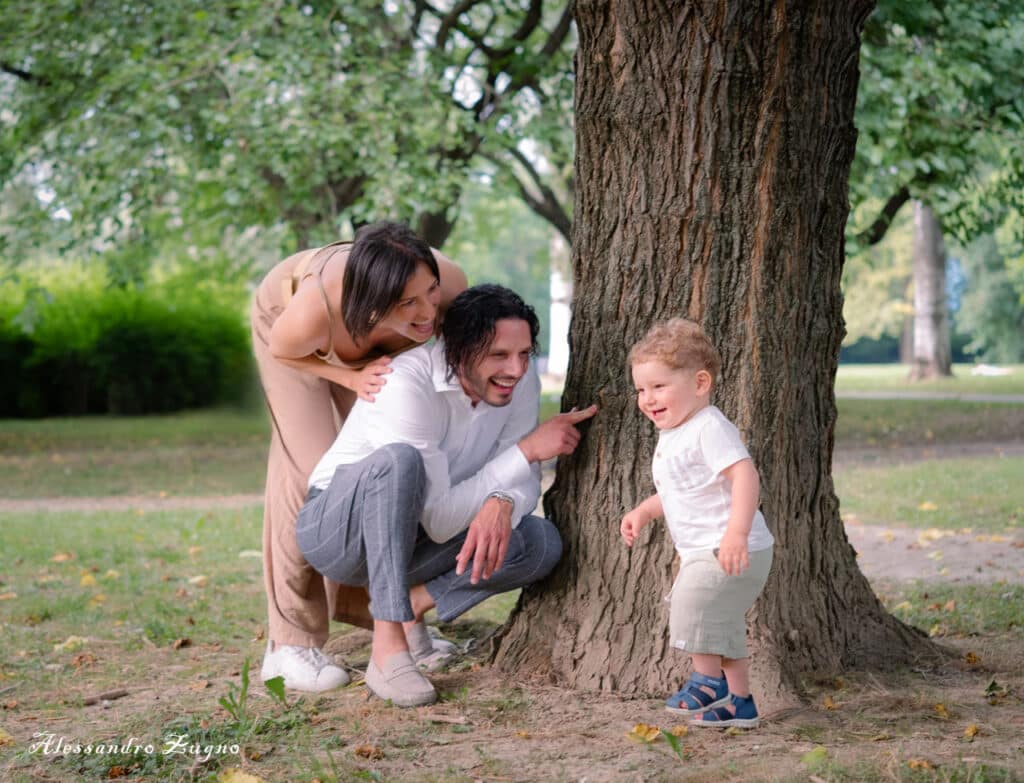 servizio fotografico famiglia felice a Padova